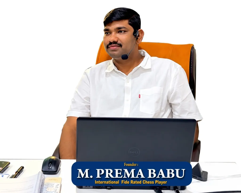 M. Premababu, Director of Lil’ Starz Chess Academy.